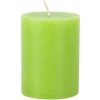 Rustikálna sviečka 10cm PROVENCE zelená Rustikálna sviečka 10cm PROVENCE zelená