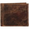 Pánska kožená peňaženka tmavohnedá - Bellugio Massay hnedá