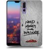 Picasee silikónový čierny obal pre Huawei P20 Pro - Grey Drift Picasee silikónový čierny obal pre Huawei P20 Pro - Grey Drift