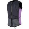 Nárazová vesta PROLIMIT Flare Half Padded FZ - Black/Lavender XS Nárazová vesta PROLIMIT Flare Half Padded FZ - Black/Lavender XS