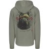 Pitbull West Coast mikina s kapucňou na zips MT Fuji grey šedá Pitbull West Coast mikina s kapucňou na zips MT Fuji grey šedá