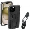 Topeak Obal Ridecase Pro Iphone 15 Čierna/šedá Topeak Obal Ridecase Pro Iphone 15 Čierna/šedá
