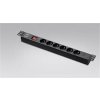 Eurocase zásuvka GA-3106 typ E šetinásobná, 1,7m, C13- Schuco Eurocase zásuvka GA-3106 typ E šetinásobná, 1,7m, C13- Schuco