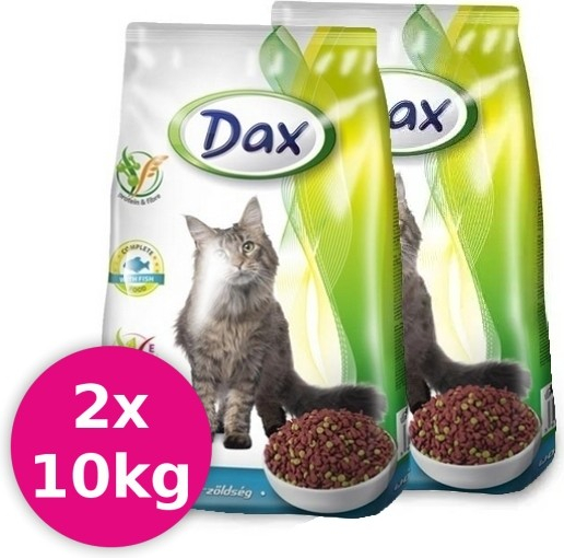 DAX Cat ryba zelenina 2 x 10 kg