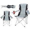 Malatec 2300 Zahradní a kempingová židle polstrovaná šedá Malatec 2300 Zahradní a kempingová židle polstrovaná šedá