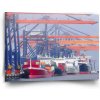 Sablio Obraz Lode v prístave - 90x60 cm Sablio Obraz Lode v prístave - 90x60 cm