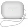 Hurtel Silicone Case puzdro pre AirPods 1 / 2 so šnúrkou na zápästie 9145576279090 Hurtel Silicone Case puzdro pre AirPods 1 / 2 so šnúrkou na zápästie 9145576279090