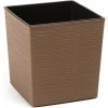 Kvetináč LAMELA, kvetináč JUKA ECO DLUTO - vrúbok 25 x 25 cm, výška 26 cm, natur (1311117385) Kvetináč LAMELA, kvetináč JUKA ECO DLUTO - vrúbok 25 x 25 cm, výška 26 cm, natur (1311117385)
