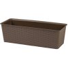 DOCHTMANN Kvetináč ratan obdĺžnikový 40x16,5x12 cm, hnedý DOCHTMANN Kvetináč ratan obdĺžnikový 40x16,5x12 cm, hnedý