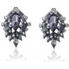 Trendové elegantné retro náušnice z umelých kameňov a krištáľmi Trendové elegantné retro náušnice z umelých kameňov a krištáľmi