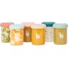 Babymoov Sklenené misky s viečkami Isy Bowls 6 x 250 ml Babymoov Sklenené misky s viečkami Isy Bowls 6 x 250 ml