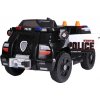 Detské elektrické policajné autíčko JiaJia Cars, čierne, 12 V 4 Ah Detské elektrické policajné autíčko JiaJia Cars, čierne, 12 V 4 Ah