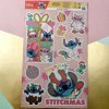 Vianočné okenné nálepky Disney Stitch – hárok 48 × 29 cm (Okenné nálepky Stitch a Angel na Vianoce – opakovane použiteľné dekorácie na okná) Vianočné okenné nálepky Disney Stitch – hárok 48 × 29 cm (Okenné nálepky Stitch a Angel na Vianoce – opakovane použiteľné dekorácie na okná)