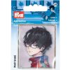 PRYM Nášivka Anime chlapec s čiernymi vlasmi, nažehľovací PRYM Nášivka Anime chlapec s čiernymi vlasmi, nažehľovací