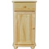 Bývaj s nami SK, KD158 Kombinovaná komoda, prírodná borovica masív Bývaj s nami SK, KD158 Kombinovaná komoda, prírodná borovica masív