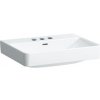 Laufen Umyvadlo Pro S 60 x 46,5 cm s tromi otvormi, biele H8109630001081 Laufen Umyvadlo Pro S 60 x 46,5 cm s tromi otvormi, biele H8109630001081