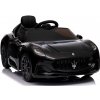 Megacar Maserati GranTurismo, USB, MP3,EVA kolesá,kožené sedadlo,predé a zadné LED svetlá, 2x45W, 12V 4,5Ah, čierne Megacar Maserati GranTurismo, USB, MP3,EVA kolesá,kožené sedadlo,predé a zadné LED svetlá, 2x45W, 12V 4,5Ah, čierne