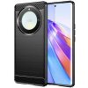 SES Ochranný silikónový obal karbón Honor Magic5 Lite 5G - čierne