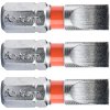 Hrot plochý sada 3 ks, 6x25 mm, S2 FORTUM Hrot plochý sada 3 ks, 6x25 mm, S2 FORTUM
