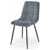 Halmar K547 jedálenská stolička otočná, látka velvet, sivá Halmar K547 jedálenská stolička otočná, látka velvet, sivá