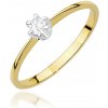 Blink Blink Zásnubný zlatý prsteň s Lab-Grown diamantom 1302ZLB