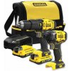 Stanley SFMCK465D2S FatMax V20 Aku kombinovaná sada (18V/2x2,0Ah), taška Stanley SFMCK465D2S FatMax V20 Aku kombinovaná sada (18V/2x2,0Ah), taška