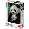 Dino Panda s mládětem 1000 dielov