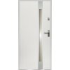 O.K. DOORS Oceľové vchodové dvere TEMIDAS INOX P55 biele 90 Ľ O.K. DOORS Oceľové vchodové dvere TEMIDAS INOX P55 biele 90 Ľ