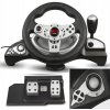 PC Racingový Herný Volant s Pedálmi a Vibráciami pre PS4 PC Racingový Herný Volant s Pedálmi a Vibráciami pre PS4