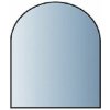 Lienbacher Sklo pod kachle poloblúk s fazetou 100 × 120 cm Lienbacher Sklo pod kachle poloblúk s fazetou 100 × 120 cm