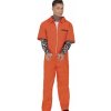 Kostým tetovaný Väzeň oranžový Karneval klaun Halloween veľ. M Kostým tetovaný Väzeň oranžový Karneval klaun Halloween veľ. M