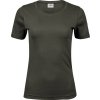 Tee Jays | 580, Dámske tričko Interlock, zelená deep, S Tee Jays | 580, Dámske tričko Interlock, zelená deep, S
