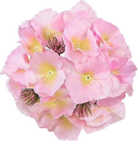 Umelá hortenzia ružová 17 cm
