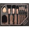 Sada 8 štetcov na make-up tekvica blender 10 ks Sada 8 štetcov na make-up tekvica blender 10 ks