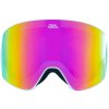 Unisex snowboardové okuliare Lynx white/mirror pink Horsefeathers|UNI Unisex snowboardové okuliare Lynx white/mirror pink Horsefeathers|UNI
