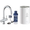 GROHE Red páková drezová batéria Basic Duo s ohrevom vody a filtráciou, bojler veľkosť M, výška výtoku 255 mm, chróm, 30320000 GROHE Red páková drezová batéria Basic Duo s ohrevom vody a filtráciou, bojler veľkosť M, výška výtoku 255 mm, chróm, 30320000