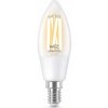 WiZ LED Stmievateľná žiarovka C35 E14/4,9W/230V 2700-6500K CRI 90 Wi-Fi WiZ LED Stmievateľná žiarovka C35 E14/4,9W/230V 2700-6500K CRI 90 Wi-Fi