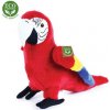 Plyšový papagáj červený Ara Arakanga 24 cm ECO-FRIENDLY Plyšový papagáj červený Ara Arakanga 24 cm ECO-FRIENDLY