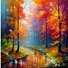 Norimpex diamantové maľovanie Pokoj v lese 30 x 40 cm