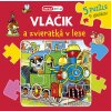Vláčik a zvieratká v lese - Knižkové puzzle Vláčik a zvieratká v lese - Knižkové puzzle