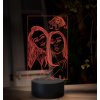 Beling, 3D lampa s fotkou, 16 farebná, VF16 Beling, 3D lampa s fotkou, 16 farebná, VF16