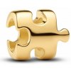 PANDORA pozlátený mini prívesok Puzzle 764514c00 PANDORA pozlátený mini prívesok Puzzle 764514c00
