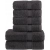 Súprava uterákov VidaXL 137554 sivá, 6 ks Súprava uterákov VidaXL 137554 sivá, 6 ks