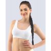 GINA dámské top podprsenkový se širokými ramínky, bez kostice, bezešvé, jednobarevné Bamboo PureLine 07011P - bílá L/XL, vel. L/XL, Bílá GINA dámské top podprsenkový se širokými ramínky, bez kostice, bezešvé, jednobarevné Bamboo PureLine 07011P - bílá L/XL, vel. L/XL, Bílá