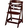 roba Detská drevená vysoká jedálenská stolička Sit Up (hnedá/flex) (100306933) roba Detská drevená vysoká jedálenská stolička Sit Up (hnedá/flex) (100306933)