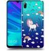 Picasee silikónový prehľadný obal pre Huawei P Smart 2019 - Unicorn hviezdne nebo Picasee silikónový prehľadný obal pre Huawei P Smart 2019 - Unicorn hviezdne nebo