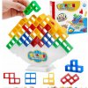 Konštrukčné kocky Balančná veža Tetris 3D Arkádová hra ZA4967 Konštrukčné kocky Balančná veža Tetris 3D Arkádová hra ZA4967