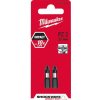 Milwaukee SHOCKWAVE IMPACT DUTY PZ2 Šrobovacie bity 25mm, 2ks Milwaukee SHOCKWAVE IMPACT DUTY PZ2 Šrobovacie bity 25mm, 2ks