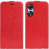 Peňaženkové kožené puzdro R64 Texture na Oppo A58 5G - Červená Peňaženkové kožené puzdro R64 Texture na Oppo A58 5G - Červená