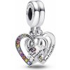 Pandora Originálny strieborný prívesok pre kamarátky 792239C01 Pandora Originálny strieborný prívesok pre kamarátky 792239C01